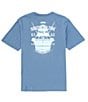 Color:Coronet Blue - Image 1 - Finest Craftsmanship Short Sleeve T-Shirt