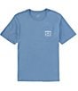 Color:Coronet Blue - Image 2 - Finest Craftsmanship Short Sleeve T-Shirt