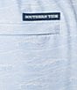 Southern Tide Get In Shape 6#double; Inseam Swim Trunks, Color:Cerulean - Image 3