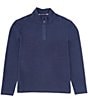 Color:Heather True Navy - Image 1 - Heather Outbound Quarter-Zip Pullover