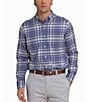 Southern Tide Heather Skipjack Sandy Shores Long Sleeve Woven Shirt - Image 1