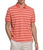 Southern Tide Heather Stripe Skipjack Short Sleeve Polo Shirt - Image 1