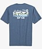 Color:Heather Ensign Blue - Image 1 - Heather Surf Club 06 Short Sleeve T-Shirt