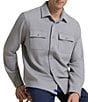 Southern Tide Heather Twill Knit Shacket - Image 1