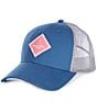 Color:Blue - Image 1 - Island Blooms Trucker Hat