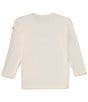 Southern Tide Little/Big Boys 4-16 Long Sleeve Youth Boxed Chest T-Shirt, Color:Sand White - Image 2