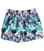 Southern Tide Little/Big Boys 4-16 Palms Swim Trunks, Color:Simply Green Multi - Image 2