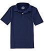 Color:True Navy - Image 1 - Little/Big Boys 4-16 Short-Sleeve Driver Performance Polo