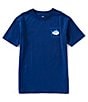 Color:Yacht Blue - Image 2 - Little/Big Boys 4-16 Short Sleeve Skipjack Logo T-Shirt