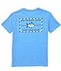 Color:Ocean Channel - Image 1 - Little/Big Boys 4-16 Short-Sleeve Skipjack Logo T-Shirt