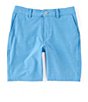 Color:Heather Atlantic Blue - Image 1 - Little/Big Boys 4-16 T3 Gulf Heather Performance Stretch Shorts