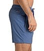 Southern Tide Make It Snappy Swim Trunks, Color:Light Indigo - Image 3