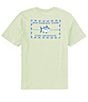 Color:Heather Smoke Green - Image 1 - Original Skipjack Heather Short Sleeve Graphic T-Shirt