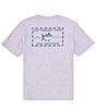 Color:Heather Wisteria Purple - Image 1 - Original Skipjack Heather Short Sleeve Graphic T-Shirt
