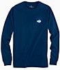 Color:Yacht Blue - Image 2 - Original Skipjack Graphic Long-Sleeve T-Shirt