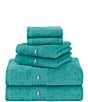 Southern Tide Performance 5.0 6-Piece Bath Towel Set, Color:Aqua Blue - Image 1