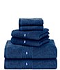 Southern Tide Performance 5.0 6-Piece Bath Towel Set, Color:Cobalt Blue - Image 1