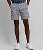 Color:Ultimate Grey - Image 1 - Performance Stretch Brrr°®-die 8#double; Island Camo Print Shorts