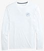 Color:Classic White - Image 2 - Performance Stretch Geometric Stripe Long Sleeve T-Shirt