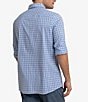 Color:Classic White - Image 2 - Performance Stretch Intercoastal Portsmouth Plaid Long Sleeve Woven Shirt