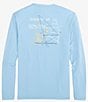 Color:Clearwater Blue - Image 1 - Performance Stretch Windsurfer Long Sleeve T-Shirt