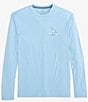 Color:Clearwater Blue - Image 2 - Performance Stretch Windsurfer Long Sleeve T-Shirt