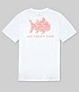 Color:Classic White - Image 1 - Plumeria Short Sleeve T-Shirt
