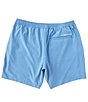 Color:Blue Ridge - Image 2 - Rip Channel Performance Stretch 6#double; Inseam Shorts