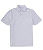 Color:Heather Orchid Petal - Image 1 - Ryder Heather Halls Performance Stretch Short Sleeve Polo Shirt