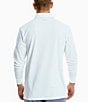 Color:Classic White - Image 2 - Ryder Performance Stretch Long-Sleeve Polo Shirt