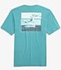 Color:Ocean Aqua - Image 1 - Set Sail Tri Short Sleeve T-Shirt