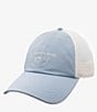 Southern Tide Shackleford Trucker Hat, Color:Light Blue - Image 1