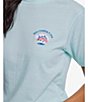 Color:Baltic Teal - Image 3 - Shell Trio Short Sleeve Crew Neck T-Shirt