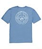Color:Coronet Blue - Image 1 - Skipjack Beach Surf Club Short Sleeve T-Shirt