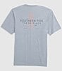 Color:Heather Platinum Grey - Image 1 - Skipjack Buoys Club Heather Short Sleeve T-Shirt