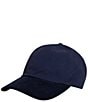 Southern Tide Skipjack Canvas Leather Strap Hat, Color:Navy - Image 1