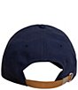 Southern Tide Skipjack Canvas Leather Strap Hat, Color:Navy - Image 2