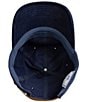 Southern Tide Skipjack Canvas Leather Strap Hat, Color:Navy - Image 3