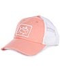 Color:Apricot Blush Coral - Image 1 - Skipjack Fly Patch Sun Farer Trucker Hat