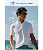 Southern Tide Skipjack Short Sleeve Polo Shirt, Color:Classic White - Image 3