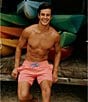 Color:Sunkist Coral - Image 3 - Solid Tonal 2.0 6#double; Inseam Swim Trunks
