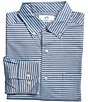 Southern Tide Stripe Long Sleeve Woven Shirt - Image 1