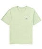 Color:Smoke Green - Image 2 - STSJ Crossed Short Sleeve T-Shirt