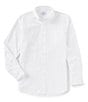 Color:Classic White - Image 1 - Sullivan Solid Long-Sleeve Woven Shirt