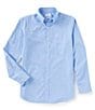 Color:Sail Blue - Image 1 - Sullivan Solid Long-Sleeve Woven Shirt