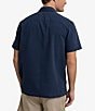 Color:Dress Blue - Image 2 - Sun Washed Seersucker Short Sleeve Woven Camp Shirt