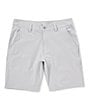 Color:Seagull Grey - Image 1 - T3 Flat-Front 9#double; Inseam Gulf Shorts