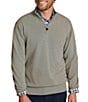 Southern Tide Whitehaven Heather Quarter-Zip Long Sleeve Knit Sweater - Image 1