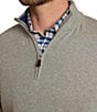 Southern Tide Whitehaven Heather Quarter-Zip Long Sleeve Knit Sweater - Image 4