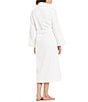 Spa Essentials by Sleep Sense Long Cozy Terry Wrap Robe - Image 4